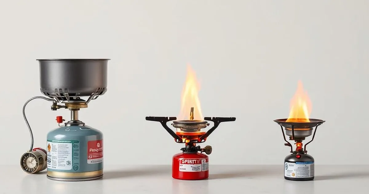 Campingkocher für Notfälle: Gas, Spiritus oder Holz