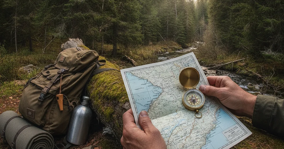 Moderne Offline-Navigationshilfen ohne Strom
