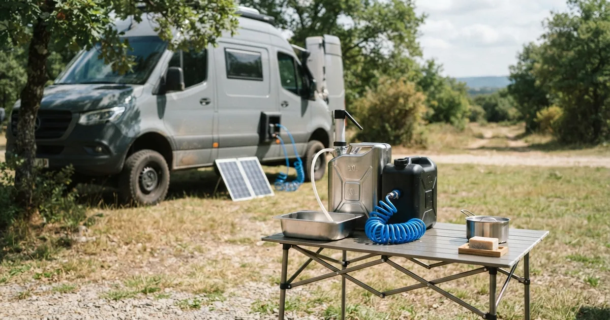 Mobile Wasserversorgung im Urlaub: Autarke Lösungen für unterwegs