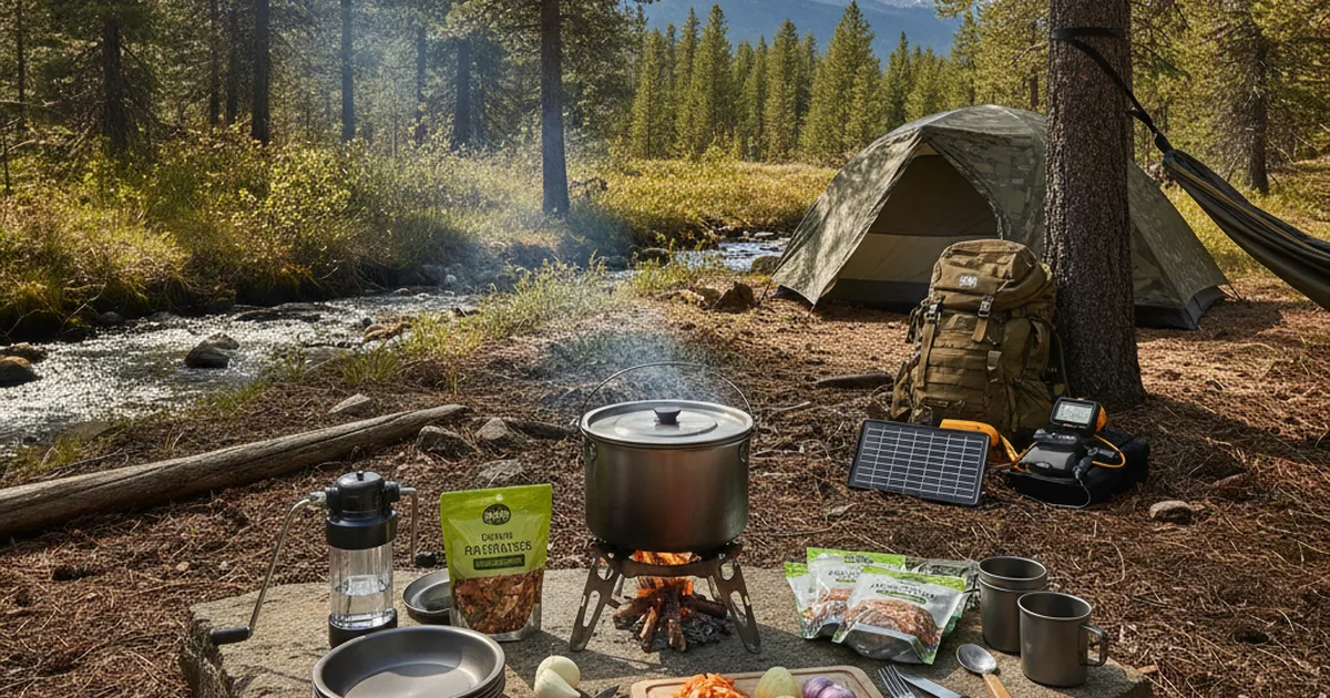 Notfallküche Outdoor: Autark kochen im Krisenfall