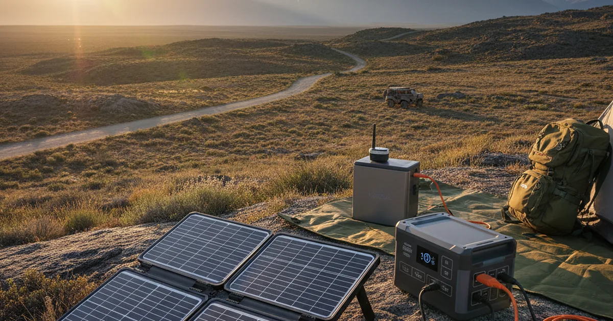 Solarpanel Powerstation: Autarke Stromversorgung im Krisenfall sicherstellen