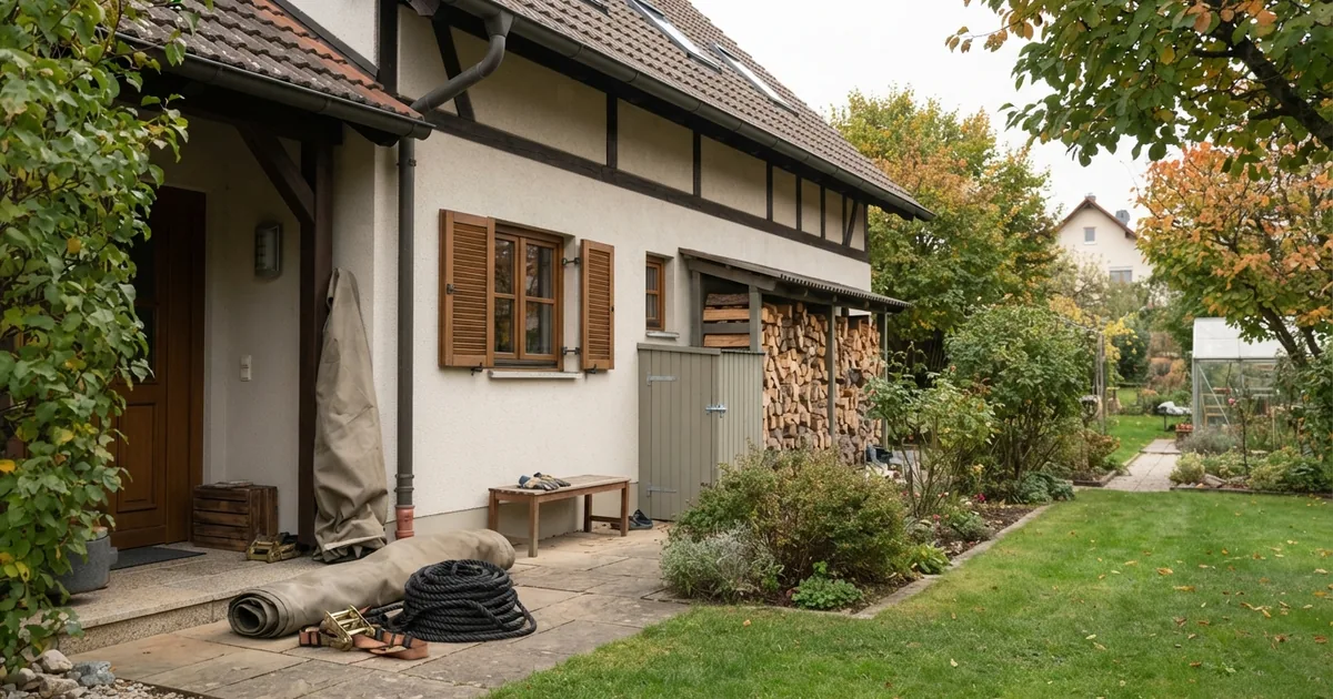 Sturmvorsorge im Herbst: Haus und Grundstück vor herbstlichen Unwettern sichern