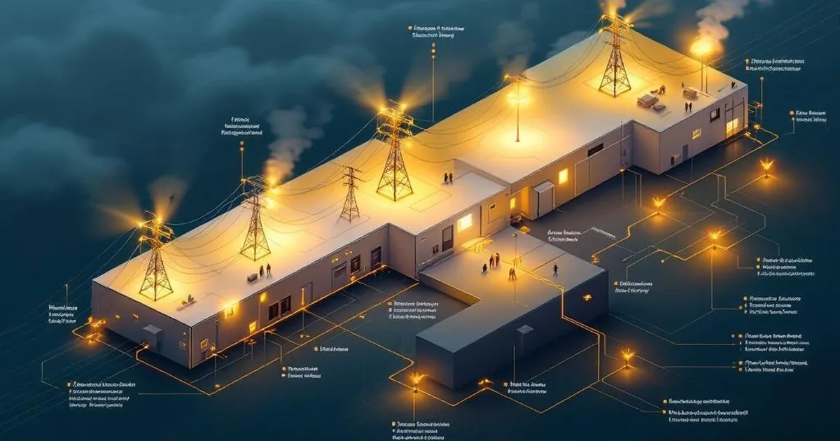 Wiederaufbau des Stromnetzes nach einem Blackout